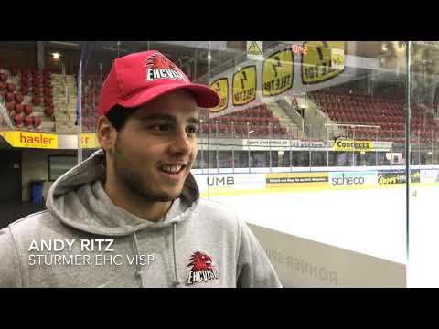 Stürmer EHC Visp Andy Ritz