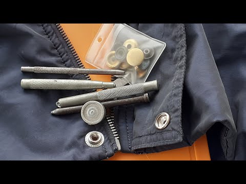 How to Install Metal Snaps without Special Tools at Home