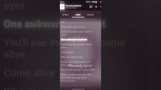 One Awkward Moment - Casting Crowns