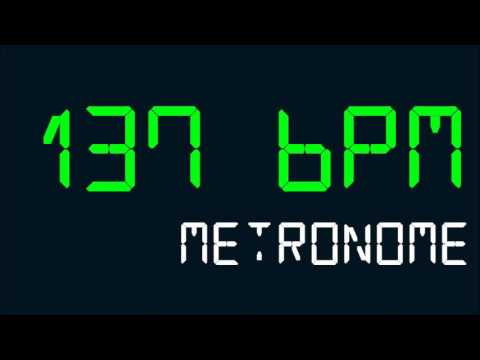137 BPM (Beats Per Minute) Metronome