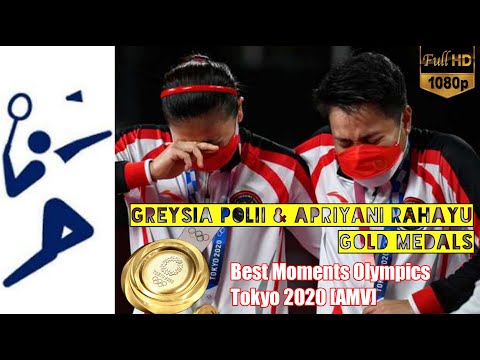 Moments Greysia Poli & Apriyani Rahayu Gold Medals | Olympics Tokyo 2020 BWF | Music [AMV]