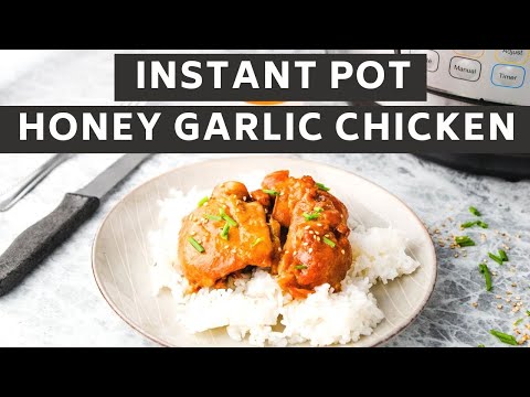 INSTANT POT HONEY GARLIC CHICKEN | Keeping It Relle