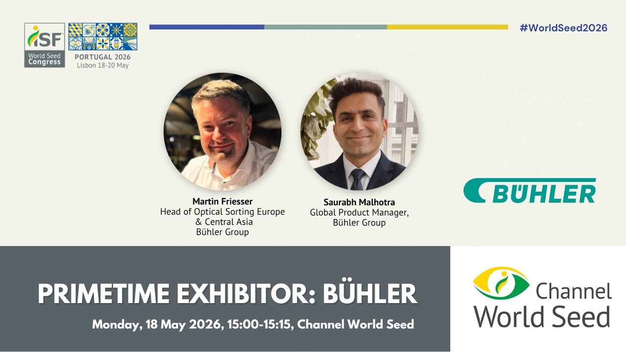 PrimeTime Exhibitor: Bühler SORTEX