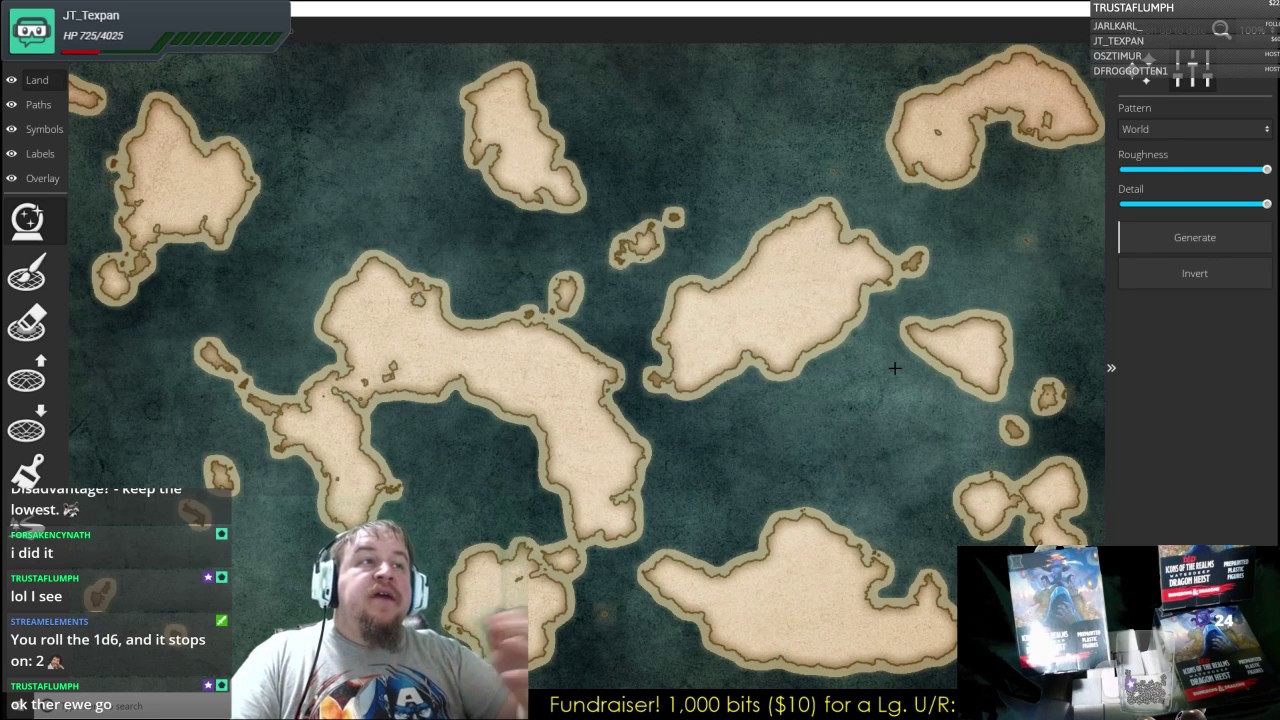 D&D 5E Map Design: Arctic Swamp Using Wonderdraft Mapmaking Software