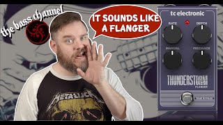 Video thumbnail for TC Electronic Thunderstorm Flanger Bass Demo by The Bass Channel