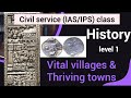 Ancient India History Vital Villages Thriving Towns Level 1 Civil Service Class Open World
