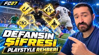 FC27 SAVUNMA VE HÜCUM ŞİFRELERİ 🔑 PlayStyle Rehberi Part1
