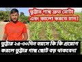 ভুট্টার বয়স ২৫ ৩০দিনের মধ্যে যেসব ভিটামিন প্রয়োগ করলে ভুট্টার গাছ দ্রুত কালো এবং মোটা হবে।