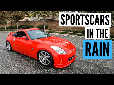 Rainy Day Driving Hacks for My RWD Sportscar!