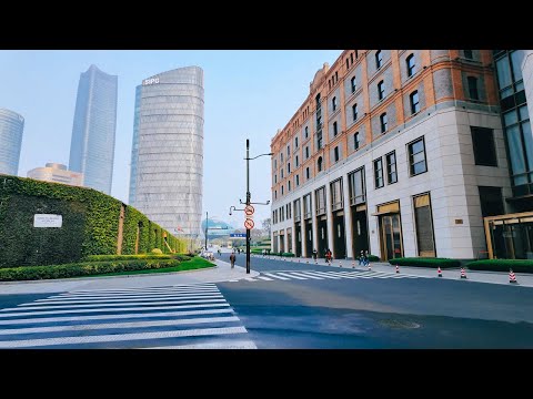 Estrada Huangpu, distrito de Hongkou, Xangai【4K】