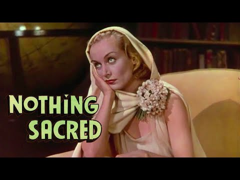 Nothing Sacred (1937) 4K | Full Movie | Screwball Comedy