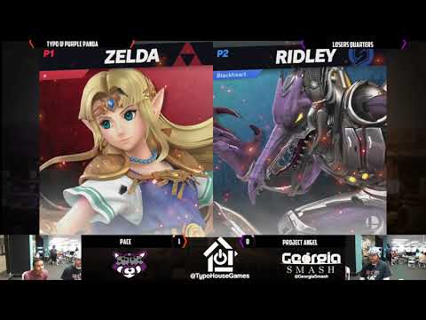 Panda Smash Monday 12/9/19 - Pace(Zelda) VS ProjectAngel(Ridley)- Losers Quarters