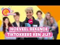 NOEM ZOVEEL MOGELIJK TIKTOKKERS IN 30 SECONDEN | TinaTV