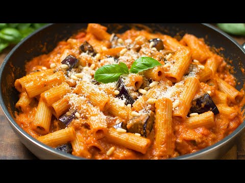 This Eggplant Pasta Will Blow Your Mind! Top Easy, Quick & Delicious Recipe!