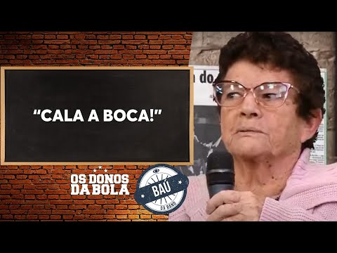 Baú do Neto | CALA BOCA!  Craque Neto toma dura de dona Cida, a mamãe, ao vivo!