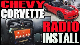 CHEVY CORVETTE C6 SONY RADIO INSTALL - XAVAX4000 - WITH BOSE