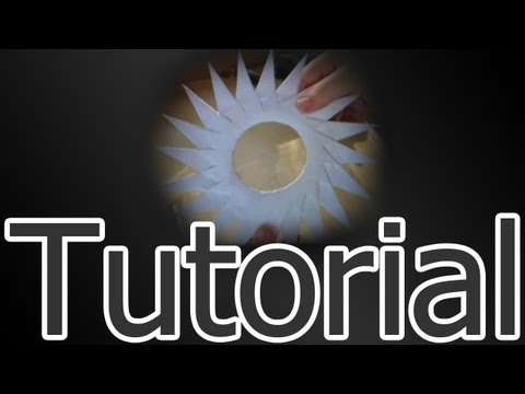 How to make a 20 point ninja star shuriken