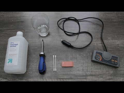 How to Clean a TurboGrafx-16 PC-Engine Controller