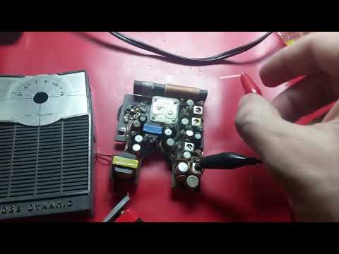 Fault Finding & Repair Of A Transistor Radio