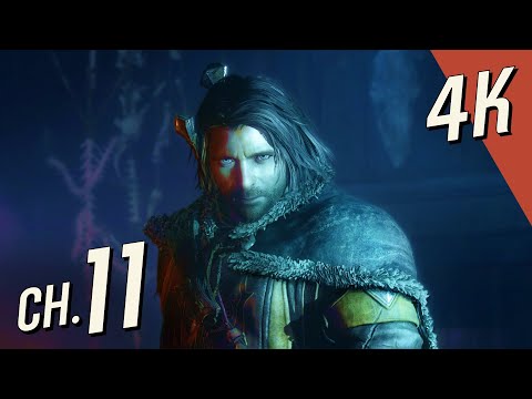 Middle-earth: Shadow of Mordor - [4K/60fps] (100%) Walkthrough Part 11 - The Power of the Wrath
