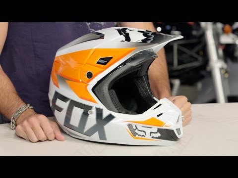 Fox Racing V2 Race Helmet Review at RevZilla.com