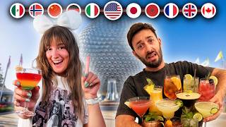 We Tried Drinking Around the World at EPCOT for Our Bachelor & Bachelorette Party