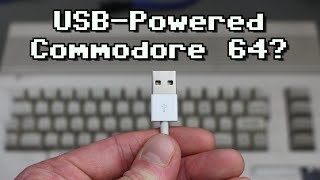 Powering a C64 with a USB Power Bank