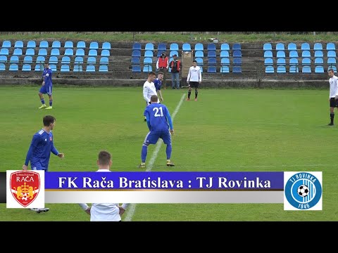 FK Rača Bratislava : TJ Rovinka 4 : 3  III. liga BFZ 11. kolo Highlighty + rozhovory  2021  HD