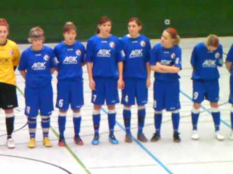 Hallenmasters 2010 Gütersloh - Turbine U17 Auflaufen zum Finale