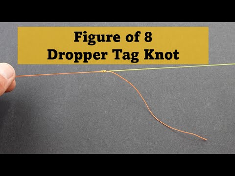 How to Tie a Dropper Tag With the Figure of 8 Knot