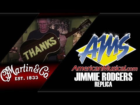 Dick's Picks: Jimmie Rodgers Replica - Dick Boak at the Martin Museum