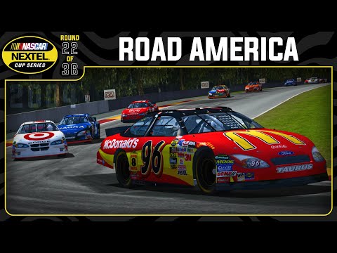CUP '04 | Round 22/36: Road America | NR2003 Career Mode: Season 7