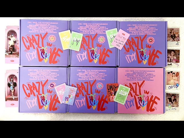 Vídeo relacionado con ITZY - [Edición especial] Crazy In Love The 1st Album + Juego de tarjetas de fotos adicionales (versión de caja de joya), morado