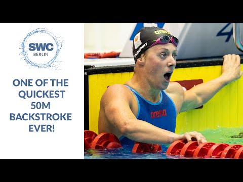 Toussaint smashed the 50m Backstroke in Berlin!