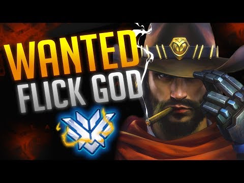 "WANTED" MCCREE FLICK GOD | Best of "WanteD" Montage (Overwatch Facts & Highlights)