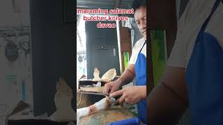 Unboxing Tayo ng knife galing sa butcher knives davao maraming salamat po