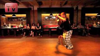 Vlad Chernyakov and Ksenia Chichaeva, Russia, Moscow, Milonga "La Luna", 05.04.2010(2)