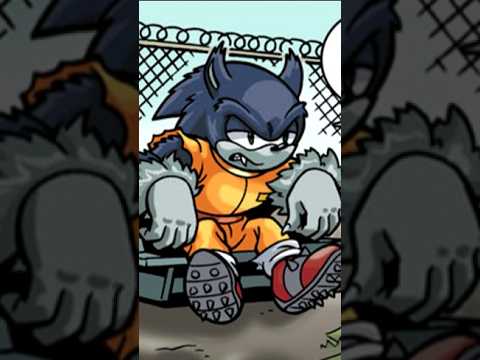 Werehog in Prison #sonicthehedgehog #scourgethehedgehog #archiesonic