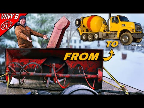 I didn’t buy a Concrete Mixer… I built One, part 1