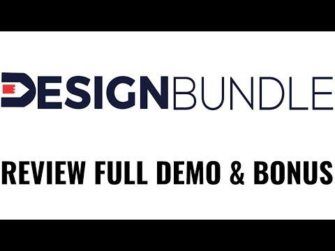 DesignBundle Review Full Demo Bonus - 10 in 1 Premium Design Software Suite Video