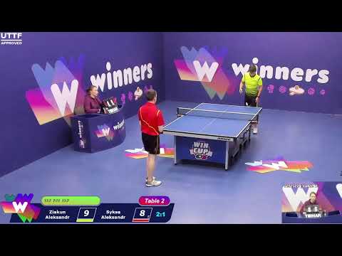 WINners CUP table 2  16.11 Ziakun Aleksandr - Syksa Aleksandr  13:00