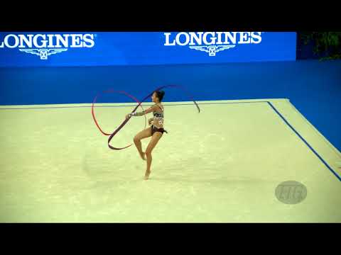 VALIEVA Elina (GEO) - 2017 Rhythmic Worlds, Pesaro (ITA) - Qualifications Ribbon