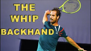 Richard Gasquet ● The Whip Backhand
