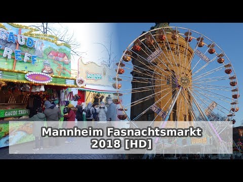 Mannheim Fasnachtsmarkt 2018 [ mit Cinemalook ] {HD}