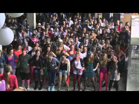Flashmob Mottowoche Friedrich-Leopold-Woeste-Gymnasium