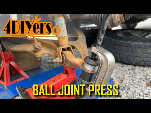 How to Use a Ball Joint Press