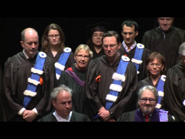 Collation des grades 2015 de la Faculté de science politique et de droit