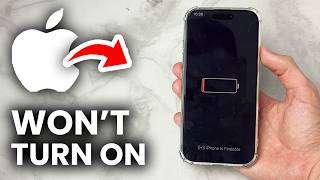 How To Fix iPhone Is Findable and Won't Turn On - Tutorial