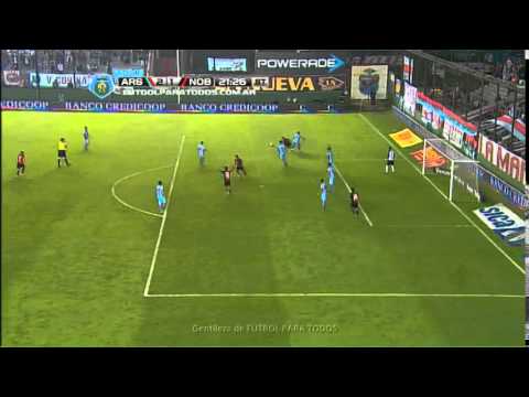 Gol de Lucas Bernardi Arsenal 2-3 Newell's