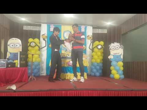 Bottle through body illusion magic by idris